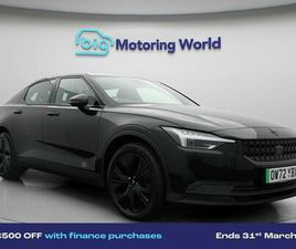 POLESTAR POLESTAR 2 SINGLE MOTOR 69KWH STANDARD RANGE FASTBACK AUTO FWD 5DR