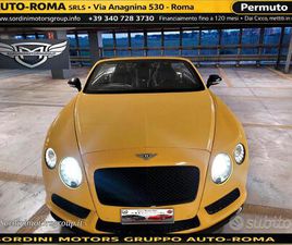 BENTLEY CONTINENTAL GTC BENTLEY CONTINENTAL GTC V8S