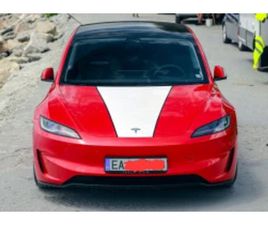 TESLA MODEL 3 PERFORMANCE HIGHLAND КАТО НОВА FULL PPF
