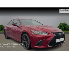 LEXUS ES ES 300H 2.5 300H F SPORT SALOON 4DR PETROL HYBRID E-CVT EURO 6 (START/STOP) (218 PS)-/