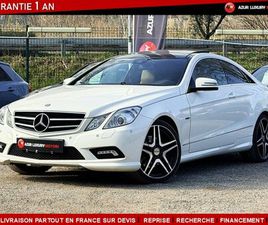 MERCEDES CLASSE E COUPE E 350 MERCEDES CLASSE E 350 CDI COUPÉ