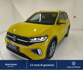 VOLKSWAGEN T-CROSS 1.0 TSI R-LINE 115CV DEL 2024 USATA A CATANZARO