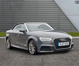 AUDI A3 1.4 TFSI S LINE 2DR S TRONIC