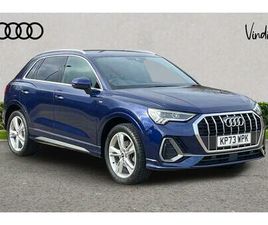 AUDI Q3 35 TFSI S LINE 5DR S TRONIC