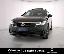 VOLKSWAGEN TIGUAN ALLSPACE VOLKSWAGEN TIGUAN ALLSPACE 2.0 TDI 200 CV SCR DSG 4MOTION R-LINE DEL 2021 USATA A ROMA