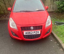 SUZUKI, SPLASH, HATCHBACK, 2012, MANUAL, 1242 (CC), 5 DOORS