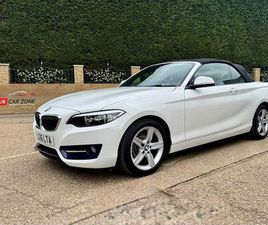 2016 BMW 2 SERIES 1.5 218I SPORT CONVERTIBLE 2D