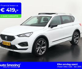 SEAT TARRACO 1.4 TSI E-HYBRID PHEV FR | TREKHAAK | LEDER | PANORAMADAK | ZONDAG OPEN!