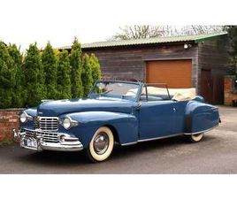 1948 LINCOLN CONTINENTAL V12 VENTE AUX ENCHÈRES