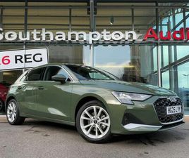 AUDI A3 1.5 TFSI 30 SPORT SPORTBACK 5DR PETROL MANUAL EURO 6 (START/STOP) (116 PS)