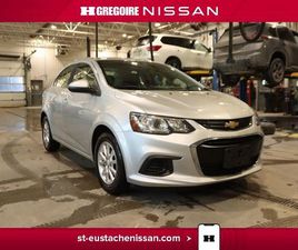 CHEVROLET SONIC 2017 LT CAM REC SI