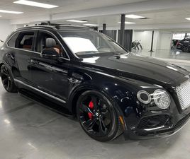 BENTLEY BENTAYGA BENTLEY BENTAYGA ONYX EDITION