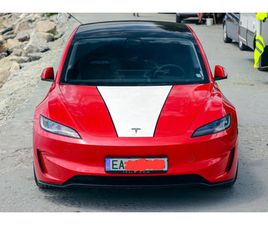 TESLA MODEL 3 PERFORMANCE HIGHLAND КАТО НОВА FULL PPF