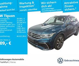 VOLKSWAGEN TIGUAN TIGUAN 2.0 TDI DSG R-LINE NAVI LEDER IQ.LIGHT ACC DAB+ FRONTASSIST