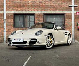 PORSCHE 911 TURBO CABRIOLET 997.2 3.8 TT 500 CH 2010 - HARDTOP - YOUNGTIMER (23 000 KM)