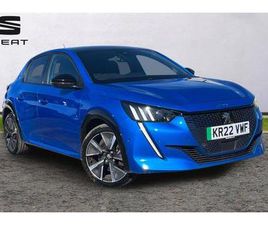 PEUGEOT E-208 100KW GT PREMIUM 50KWH 5DR AUTO