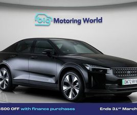 2022 POLESTAR POLESTAR 2 E PS2 (165KW) STANDARD SINGLE (PLUS)