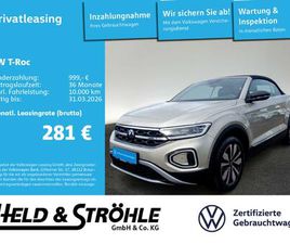T-ROC CABRIO GOAL 1.5 TSI ACC AHK LED+ NAVI RFK