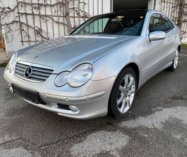 MERCEDES C 200 KOMPRESSOR MIT ORIGINAL 13500 KM SCHECKHEFT