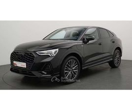 AUDI Q3 SPORTBACK 45 TFSI SPORTBACK 45 TFSI E SLINE S-TRONIC IDENTITY BLACK