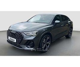 AUDI Q3 SPORTBACK 45 TFSI SPORTBACK 45 TFSI E S LINE S-TRONIC IDENTITY BLACK
