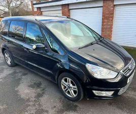 FORD GALAXY 2012 FORD GALAXY 2.0 TDI 140 ZETEC, 7 SEATER, MANUAL, DIESEL, 5 DOOR, METALLIC BLACK