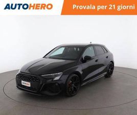 AUDI A3 SPORTBACK RS3 RS 3 SPB TFSI QUATTRO S TRONIC