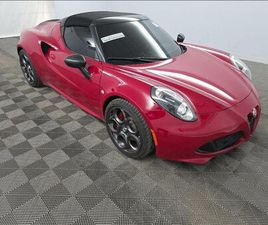 USED 2015 ALFA ROMEO 4C SPIDER BASE