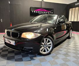 BMW SERIE 1 CABRIOLET E88 118D 143 CH LUXE