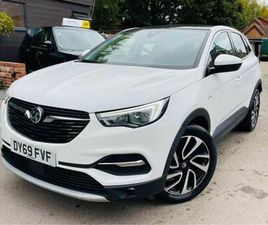 VAUXHALL GRANDLAND X 2019 VAUXHALL GRANDLAND X T 130 ELITE HATCHBACK PETROL MANUAL