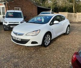 2016 VAUXHALL ASTRA GTC 1.4T 16V SPORT 3DR HATCHBACK PETROL MANUAL