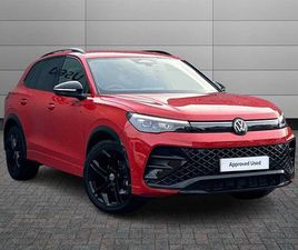 VOLKSWAGEN TIGUAN VOLKSWAGEN TIGUAN - 1.5 ETSI (150PS) R-LINE DSG + BLACK STYLE PACK/LEATHER/SPARE WHEEL