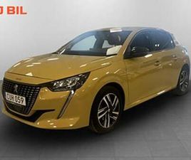 PEUGEOT 208 ALLURE PACK 1.2 PT 100HK AUT B-KAMERA BACKSENSORER