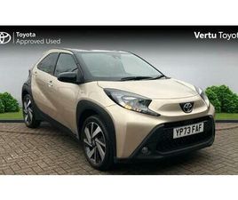 TOYOTA AYGO X 2023 TOYOTA AYGO X 1.0 VVT-I EDGE 5DR PETROL HATCHBACK HATCHBACK PETROL MANUAL