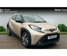 TOYOTA AYGO X 2023 TOYOTA AYGO X 1.0 VVT-I EDGE 5DR PETROL HATCHBACK HATCHBACK PETROL MANUAL