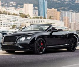 SPEED CABRIOLET W12 635 CV PHASE II BLACK EDITION - MONACO