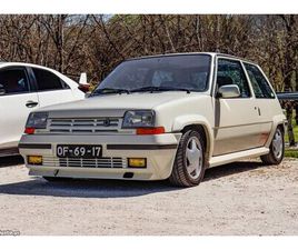 RENAULT 5 GT TURBO JANEIRO/87