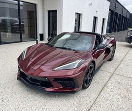CORVETTE C8 CABRIOLET STINGRAY VOITURE CABRIOLET - CHEVROLET CORVETTE CONVERTIBLE C8 STINGRAY 2LT 6.2L V8 - 114970€