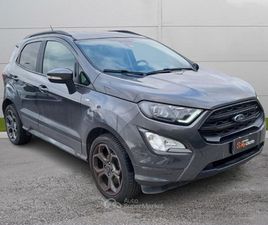 - ECOSPORT 1.0 ECOBOOST ST-LINE S&S 125CV MY20