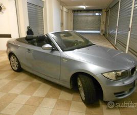 BMW SERIE 1 CABRIO 120I BMW SERIE 1 CABRIO E88 2000 BENZINA 170CV 70000 KM