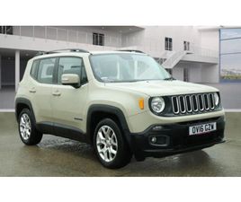 JEEP RENEGADE 1.4T MULTIAIRII LONGITUDE DDCT EURO 6 (S/S) 5DR HALAL FINANCE,SERVICE HI,FREAA SUV 2016, 69650 MILES, £8200 - 33204012 - EXCHANGEANDMART.CO.UK