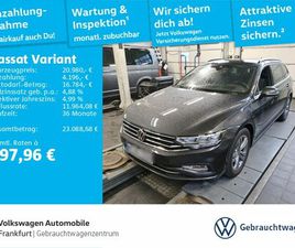 VOLKSWAGEN PASSAT SW PASSAT VARIANT 2.0 TDI DSG BUSINESS DIGITAL COCKPIT + HEAD-UP-DISPLAY + KAM