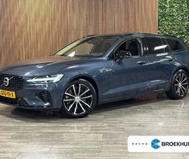 VOLVO V60 T6 VOLVO V60 T6 AWD RECHARGE ULTRA DARK | TREKHAAK | SCHUIFDAK | HEAD-UP DISPLAY | HARMAN KARDON | ADAPTIEVE CRUISE CONTROL | STOELVERWARMING VOOR+ACHTER | STUURWI