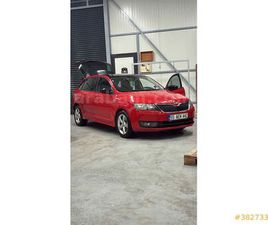 SAHIBINDEN SKODA RAPID 1.6 TDI SPACEBACK ELEGANCE 2014 MODEL SAMSUN 138.500 KM KIRMIZI - 38273356 | ARABAM.COM