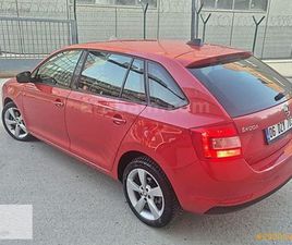 GALERIDEN SKODA RAPID 1.6 TDI SPACEBACK ELEGANCE 2014 MODEL ANKARA 169.500 KM KIRMIZI - 38301987 | ARABAM.COM