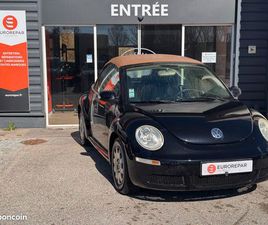 VOLKSWAGEN NEW BEETLE CABRIOLET VOLKSWAGEN NEW BEETLE CABRIO 1.4 75CH 1ERE MAIN