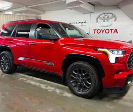 2026 TOYOTA SEQUOIA ***PLATINUM EDITION DEMONSTRATEUR*** MODELE RARE