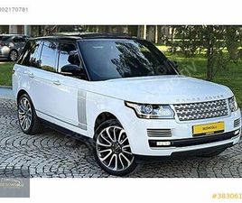 GALERIDEN LAND ROVER RANGE 3.0 TDV6 AUTOBIOGRAPHY LWB 2015 MODEL AYDIN 165.000 KM BEYAZ - 38306190 | ARABAM.COM