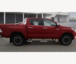 TOYOTA HILUX 2.4 D-4D INVINCIBLE X 4WD EURO 6 4DR (TSS, 3.5T)