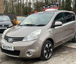 NISSAN NOTE 1.4 16V N-TEC+ EURO 5 5DR